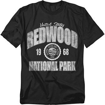 Big & Tall Redwood National Park Established Graphic Tee
