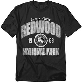 Big & Tall Redwood National Park Established Graphic Tee