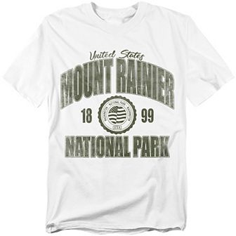 Big & Tall Mount Rainier National Park Graphic Tee