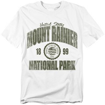 Big & Tall Mount Rainier National Park Graphic Tee