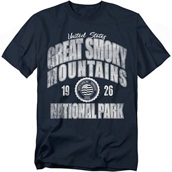 Big & Tall Great Smoky Mountains Graphic Tee