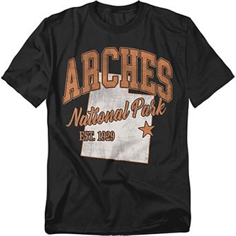 Big & Tall Arches National Park Graphic Tee