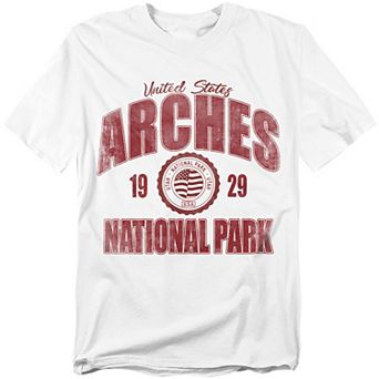 Big & Tall Arches National Park Established Graphic Tee