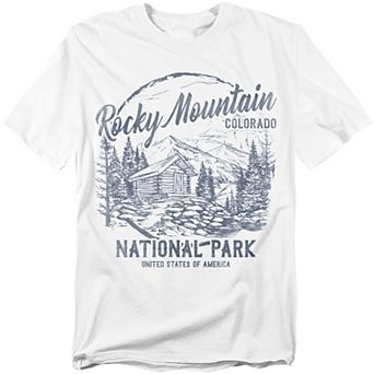 Big & Tall Rocky Mountain National Park Vintage Graphic Tee