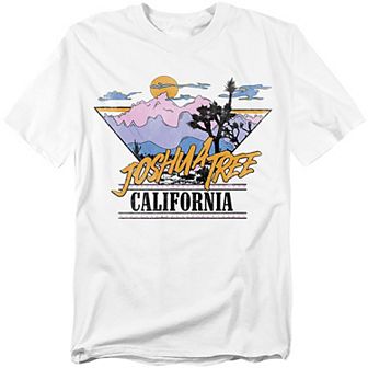 Big & Tall Joshua Tree National Park Retro Graphic Tee