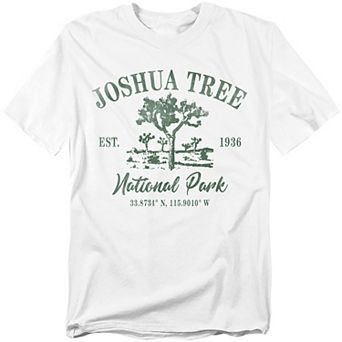 Big & Tall Joshua Tree National Park Tree Icon Graphic Tee