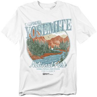 Big & Tall Yosemite National Park Vintage Graphic Tee
