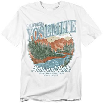 Big & Tall Yosemite National Park Vintage Graphic Tee