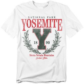 Big & Tall Yosemite National Park Laurel Wreath Graphic Tee