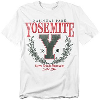 Big & Tall Yosemite National Park Laurel Wreath Graphic Tee