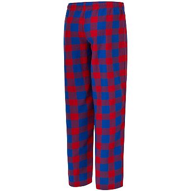 Women's Concepts Sport Buffalo Bills Avondale T-Shirt & Pants Flannel PJ Set