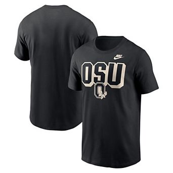 Men's Nike Black Ohio State Buckeyes Bold Fashion T-Shirt