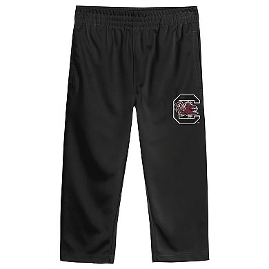 Infant Outerstuff Garnet South Carolina Gamecocks Team Logo Red Zone Top and Pant Set