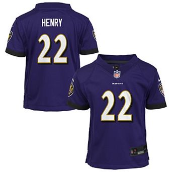 Infant Nike Derrick Henry Purple Baltimore Ravens Team Player Game Jersey