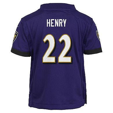 Infant Nike Derrick Henry Purple Baltimore Ravens Team Player Game Jersey