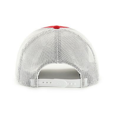 Men's '47 Red Tampa Bay Buccaneers Unstructured Trucker Adjustable Hat