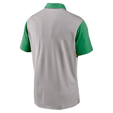 Men's Nike Gray/Green Oregon Ducks Vapor Performance Polo