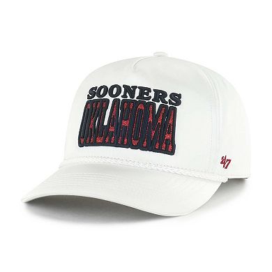 Women's '47 White Oklahoma Sooners Outspoken Hitch Adjustable Hat