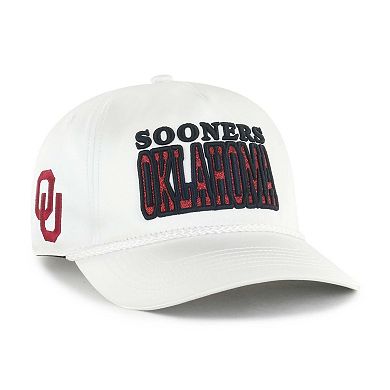 Women's '47 White Oklahoma Sooners Outspoken Hitch Adjustable Hat