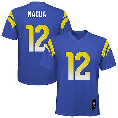 Youth Puka Nacua Royal Los Angeles Rams Replica Player Jersey