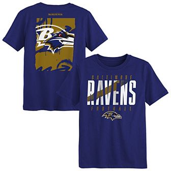 Preschool Outerstuff Purple Baltimore Ravens Posterize T-Shirt
