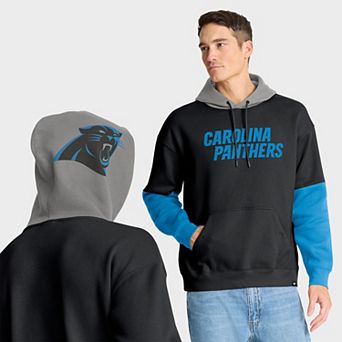 Men's Fanatics Black Carolina Panthers Helmet Pullover Hoodie