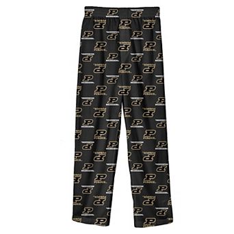 Youth Outerstuff Black Purdue Boilermakers Team Pants