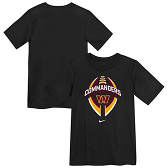 Preschool Nike Black Washington Commanders Icon Legend Performance T-Shirt