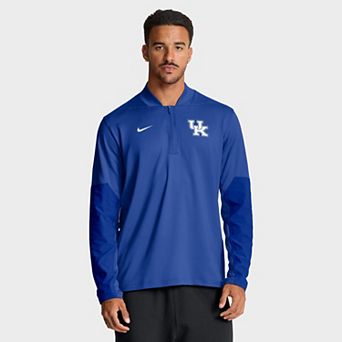 Men's Nike Royal Kentucky Wildcats One Goal Performance Half-Zip Pullover