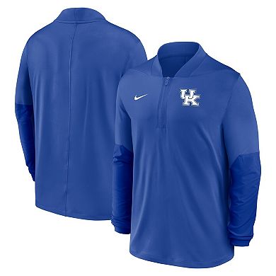 Men's Nike Royal Kentucky Wildcats One Goal Performance Half-Zip Pullover