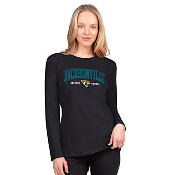 Women's G-III 4Her by Carl Banks Black Jacksonville Jaguars Best Play Long Sleeve T-Shirt