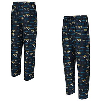 Men's Concepts Sport Black Jacksonville Jaguars Mosaic All Over Print Pants