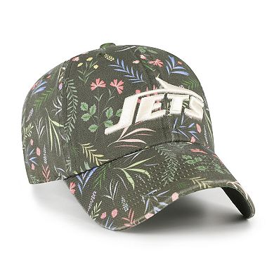 Women's '47 Green New York Jets Verbena Clean Up Adjustable Hat