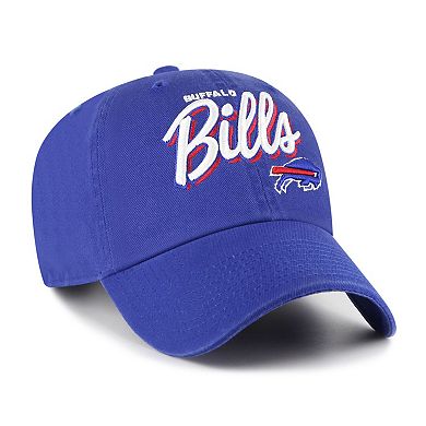 Women's '47 Royal Buffalo Bills Ariana Clean Up Adjustable Hat