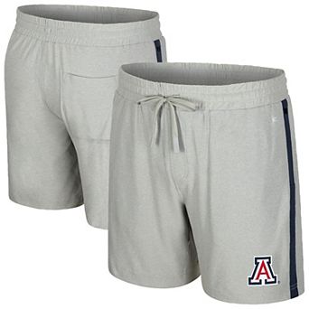 Men's Colosseum Gray Arizona Wildcats Mac Shorts