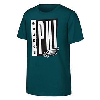Youth Outerstuff Midnight Green Philadelphia Eagles Tear It Up T-Shirt