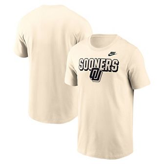 Men's Nike Natural Oklahoma Sooners Bold Fashion T-Shirt