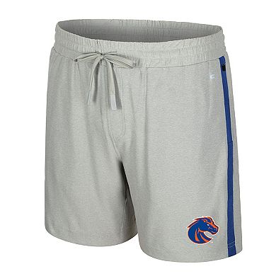 Men's Colosseum Gray Boise State Broncos Mac Shorts