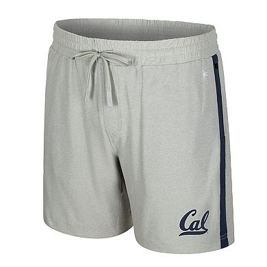 Men's Colosseum Gray Cal Bears Mac Shorts