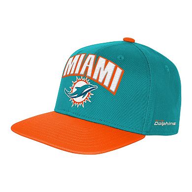 Preschool Outerstuff Aqua Miami Dolphins Essentials Adjustable Hat