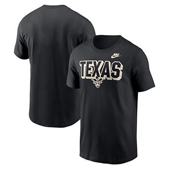 Men's Nike Black Texas Longhorns Bold Fashion T-Shirt