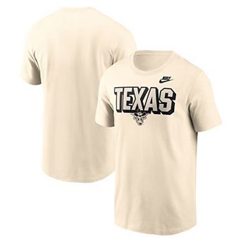 Men's Nike Natural Texas Longhorns Bold Fashion T-Shirt