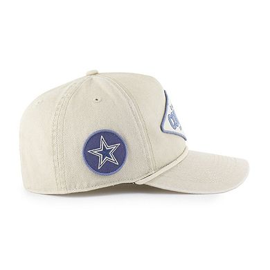 Men's '47 Khaki Dallas Cowboys Cairn Hitch Adjustable Hat