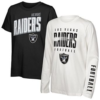 Preschool Outerstuff Las Vegas Raiders The Mix Combo T-Shirt Set