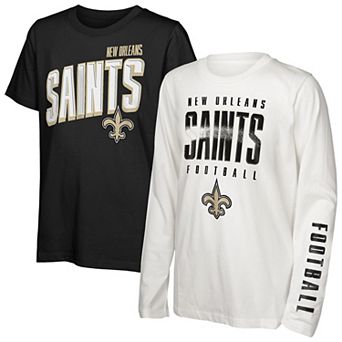 Preschool Outerstuff New Orleans Saints The Mix Combo T-Shirt Set