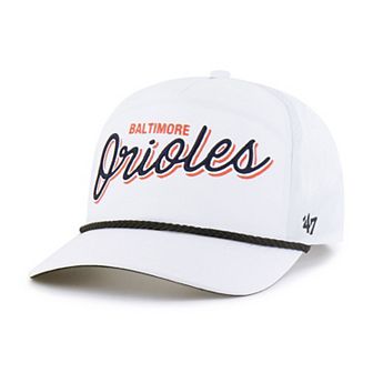 Men's '47 White Baltimore Orioles Brrr Fairway Hitch Adjustable Hat