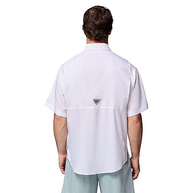 Men's Columbia White Kentucky Wildcats Tamiami Omni-Shade Button-Down Shirt