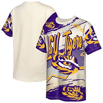 Youth Outerstuff Cream LSU Tigers Make Noise T-Shirt