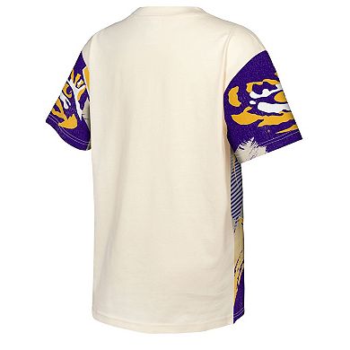 Youth Outerstuff Cream LSU Tigers Make Noise T-Shirt