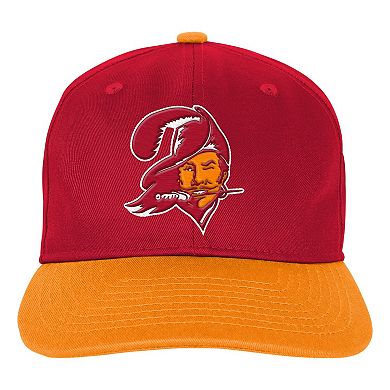 Youth Outerstuff Red Tampa Bay Buccaneers True Retro Adjustable Hat